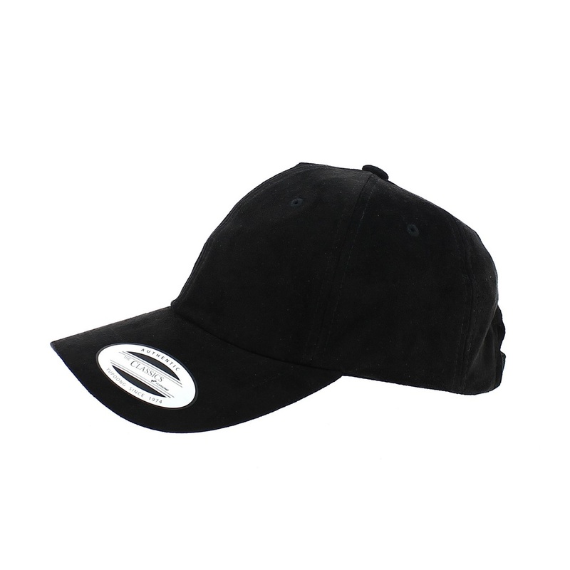 Casquette Baseball Polo Velours Noir – Traclet