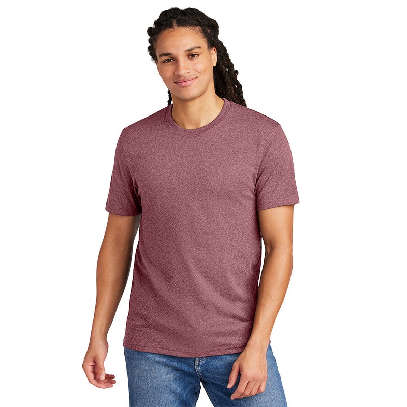District DT8000 Re-Tee – Maroon Heather