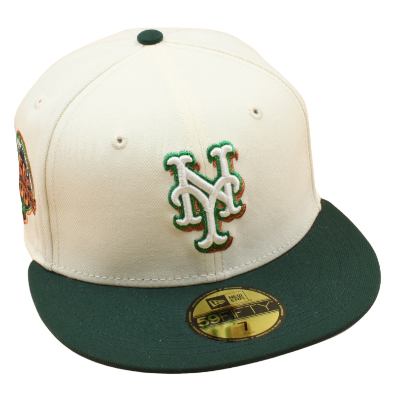 New Era – 59FIFTY Fitted – New York Mets – 50TH Anniversary – Chrome/Dark Green Grey UV