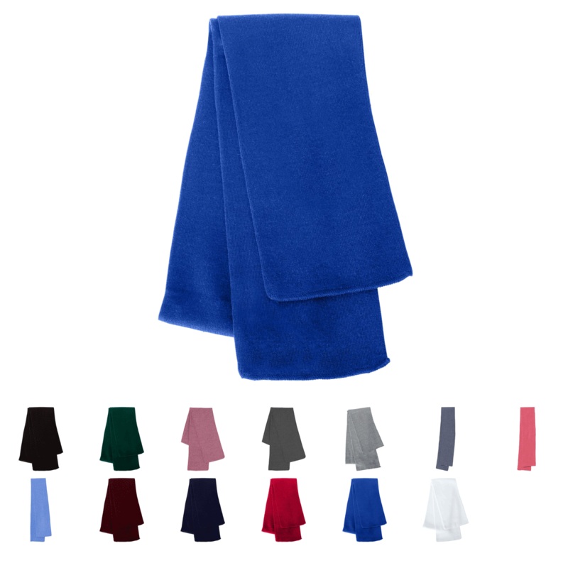 Sportsman Knit Scarf – SP04 – 7.25W x 69L