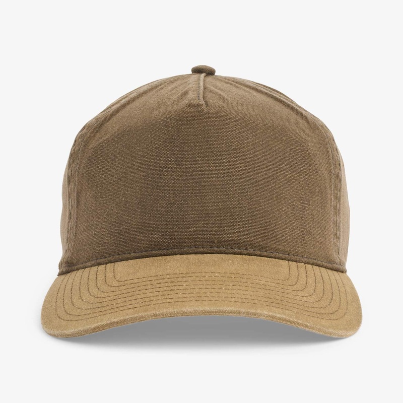 Upfront Nordic Headwear –  CONNOR – A-Shape Baseball Cap – Khaki