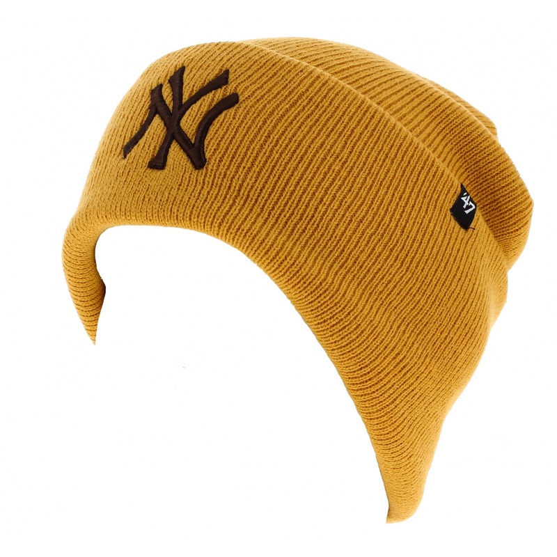 Bonnet Jaune NY Yankees Acrylique – 47 Brand