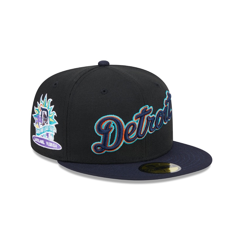 New Era – 59fifty Fitted Cap – Detroit Tigers – RETRO SPRING TRAINING – Black