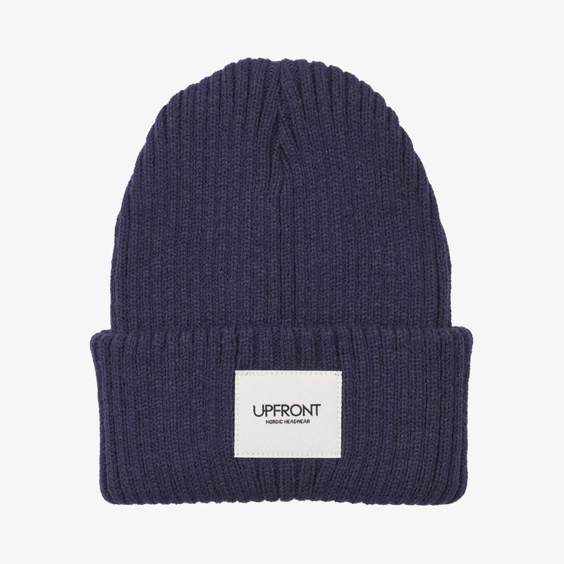 Upfront Nordic – HAZE Fisherman Beanie – Navy