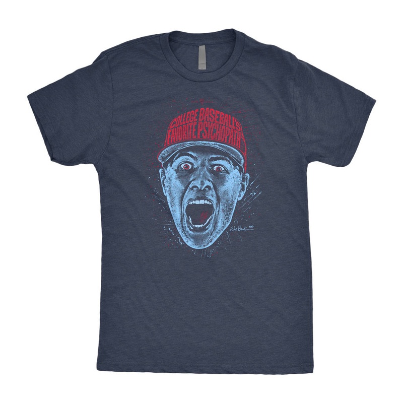 College Baseballs Favorite Psychopath T-Shirt