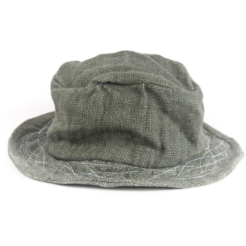 LEAF HAT|Natural|Khol