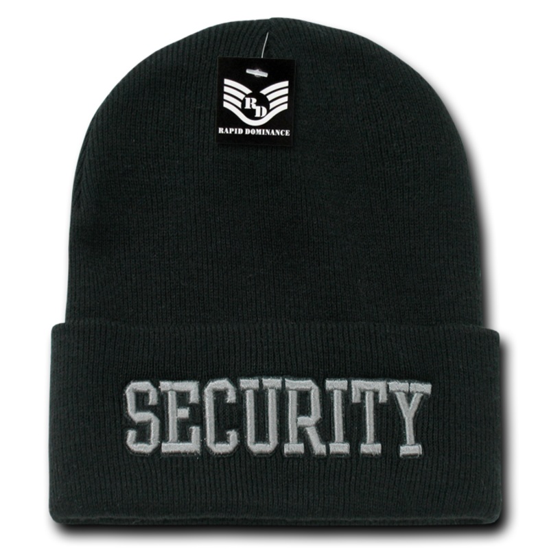 Security Public Safety Knit Beanie Cap – R81