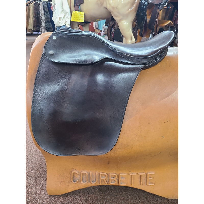 Used 21 Blue Ribbon Adjustable Cutback Lane Fox English Saddle