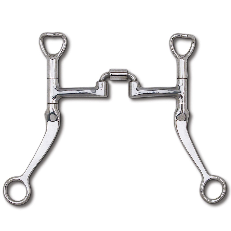Myler Flat Shank Ported Bit