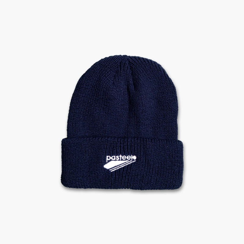 Pasteelo – Embroidered Beanie – Navy