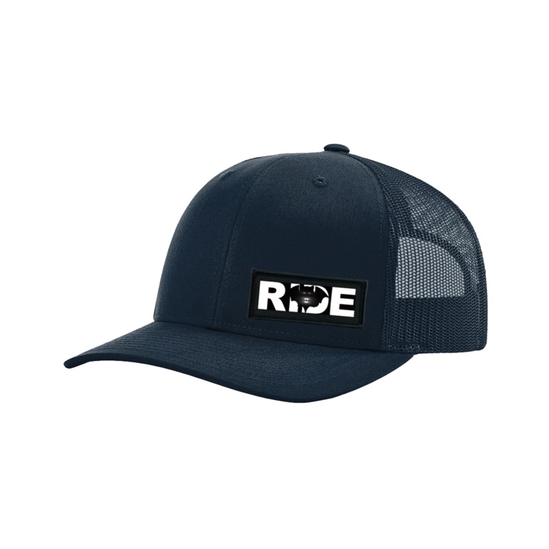 The Bat Wolf  Youth  Patch Richardson Snapback Trucker Hat Navy