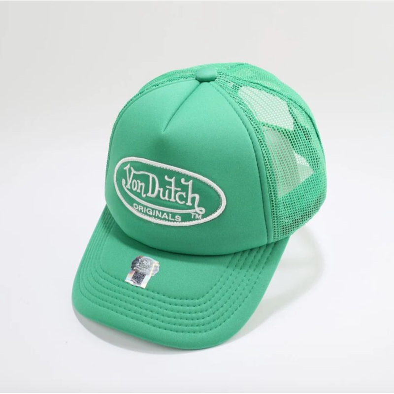 Von Dutch Tampa Trucker Cap – Green/Green