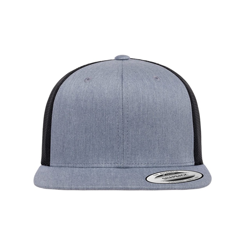 YP Classics 6609 Retro High Profile Trucker Cap Yupoong 6609