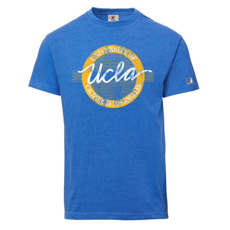 UCLA Retro Circle Tee|Royal|S|M|L|XL|XXL
