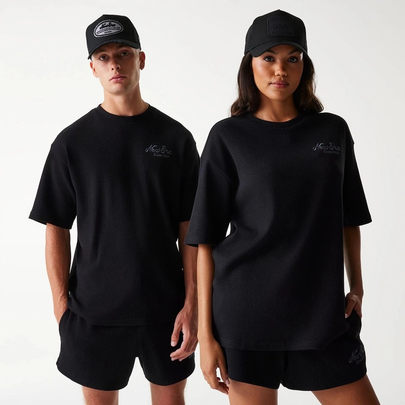 New Era – NE WAFFLE Tee – Black