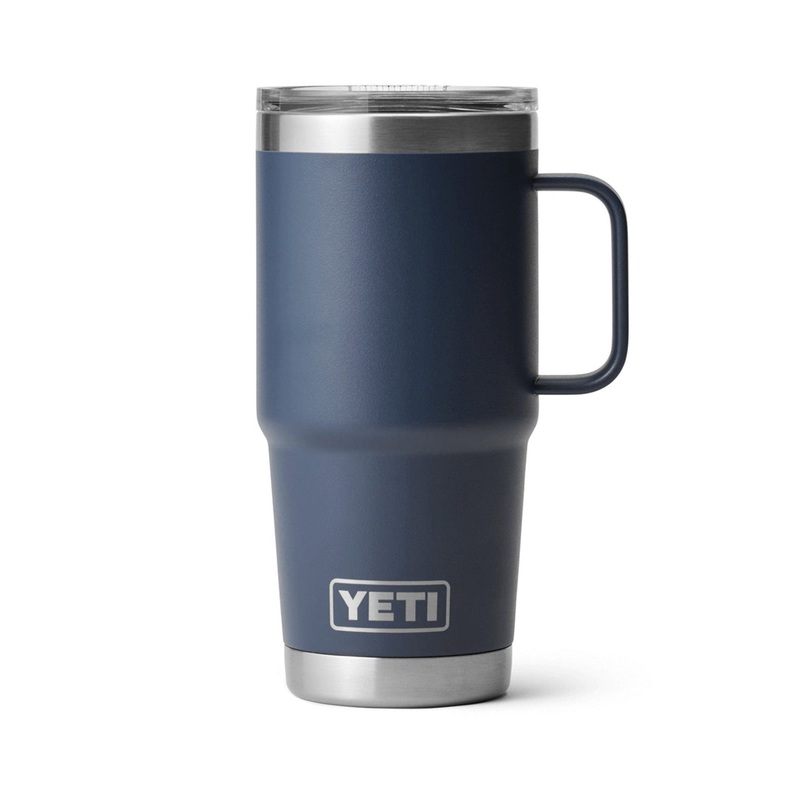 YETI Rambler 20 oz Travel Mug|Navy|Black|Seafoam|White|Rescue Red|Tropical Pink