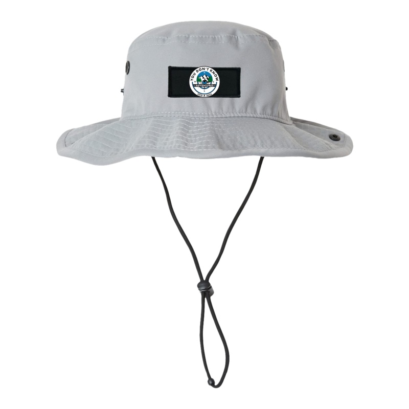 YOU DONT KNOW ADVENTURES  Cool Fit Bucket Hat Shark Gray