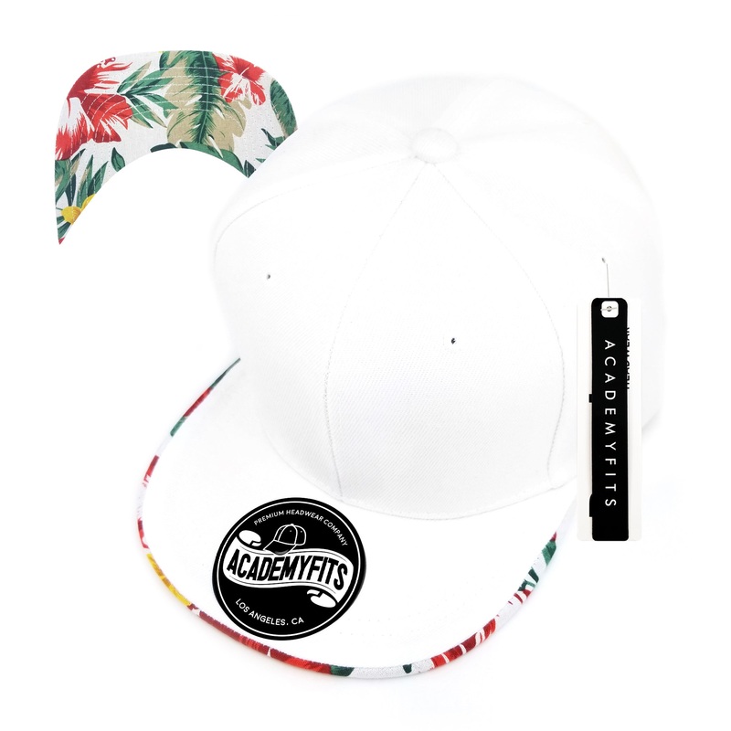 Academy Fits Floral Undervisor Snapback Hat 2217