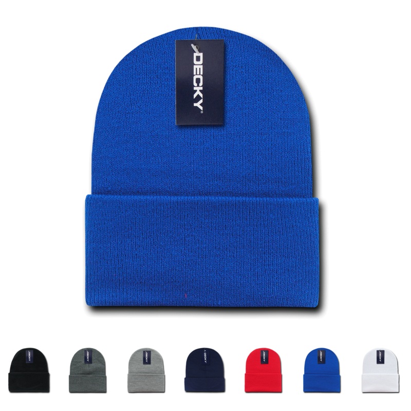 Decky 186 Acrylic Long Beanie, Knit Cap – CASE Pricing