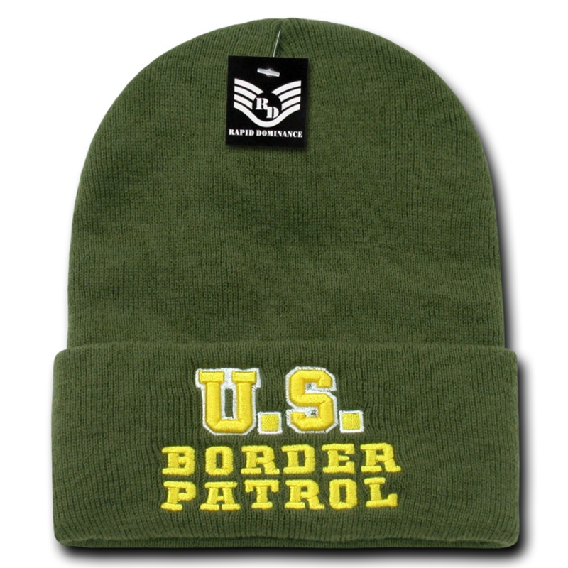 US Border Patrol Law Enforcement Knit Beanie Cap – R81