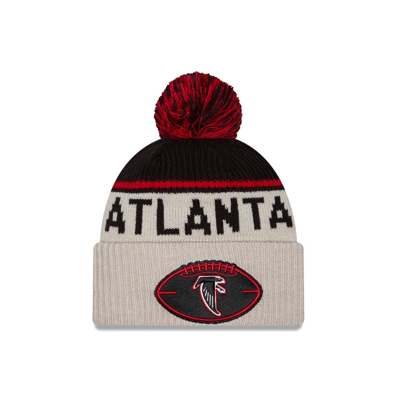 New Era – Atlanta Falcons – NFL Sideline Beanie – Stone/OTC