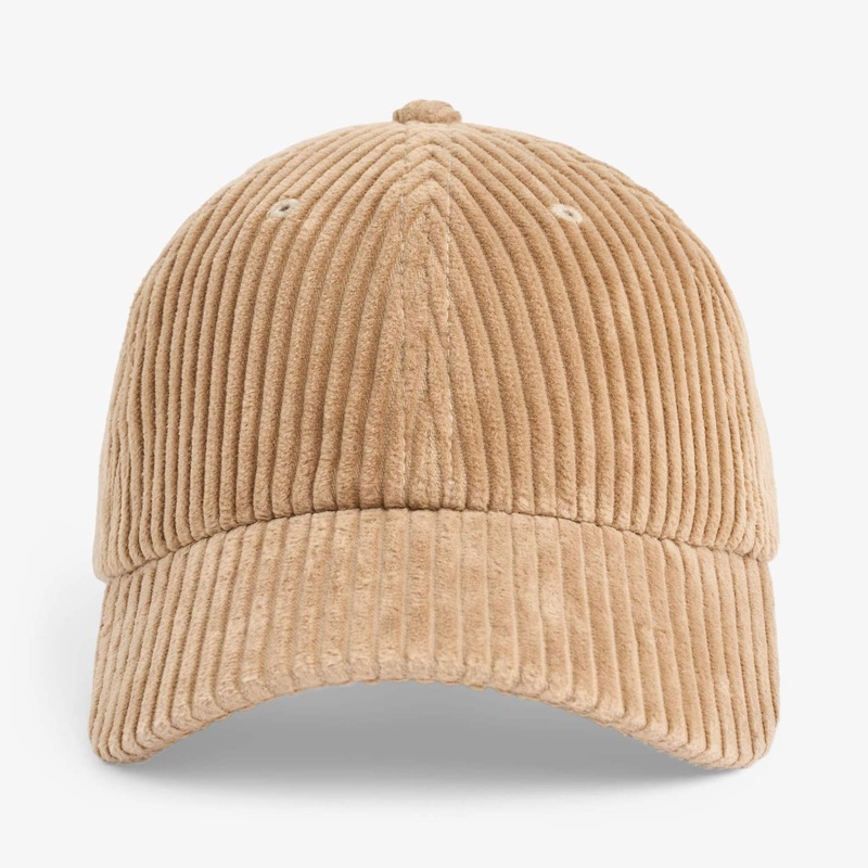 Upfront Nordic Headwear –  ALLAN – Corduroy Dad Cap – Khaki