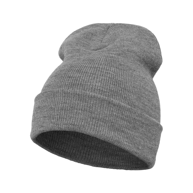 Yupoong Fold Up Beanie – Heather Grey