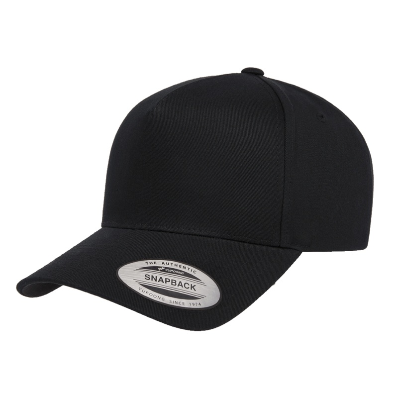 YP Classics 5079 Retro Cotton Blend 5-Panel Snapback Cap