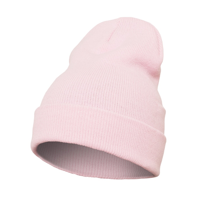 Yupoong Fold Up Beanie – Pink