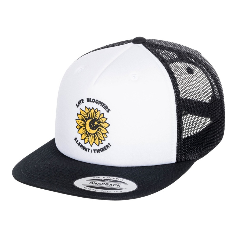 Timber Bloomers  Trucker Cap – Black
