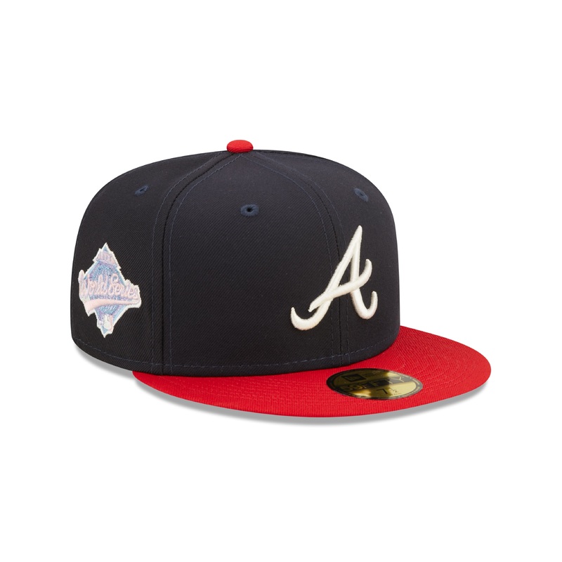 Atlanta Braves  POP SWEAT 59Fifty Fitted Cap – OTC