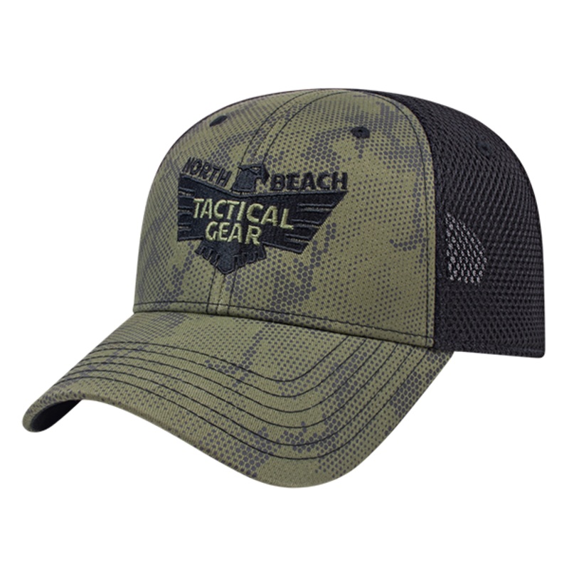 Cap America Custom Embroidered Hat with Logo – Tactical Screen Print Mesh Back Cap i2012