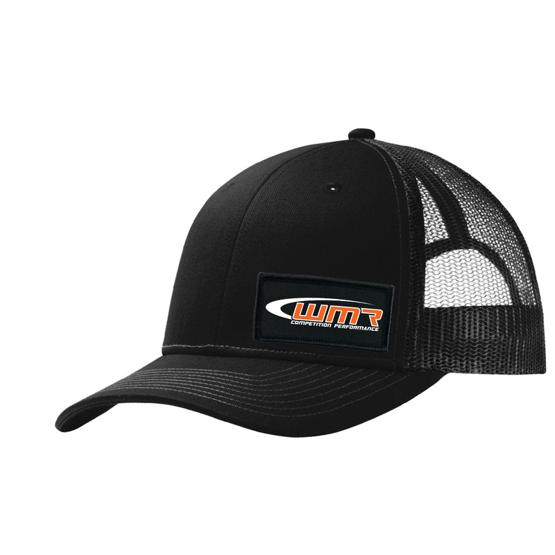 WMR Competition Performance   Patch Snapback Trucker Hat Black