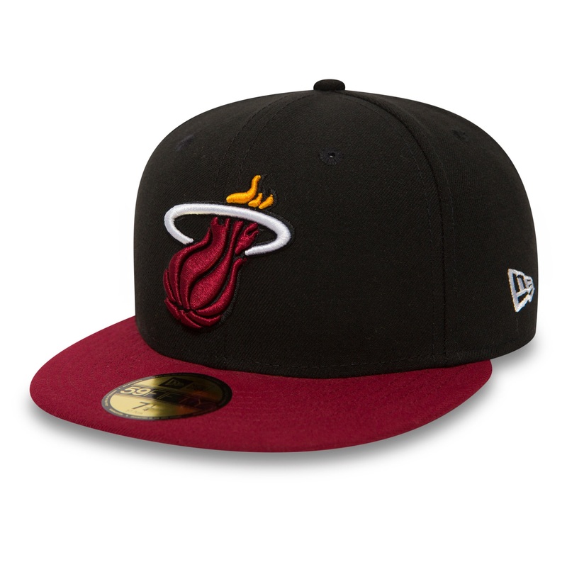 59Fifty Fitted Essential Miami Heat – Black/Red