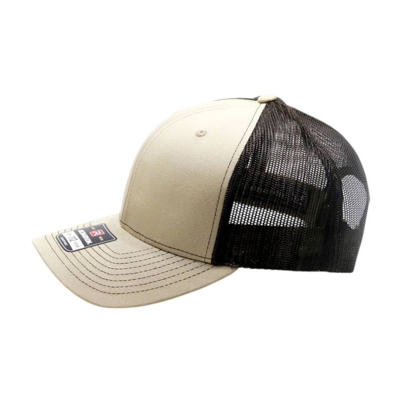 6 Panel Low Profile Two-Tone Trucker Cap