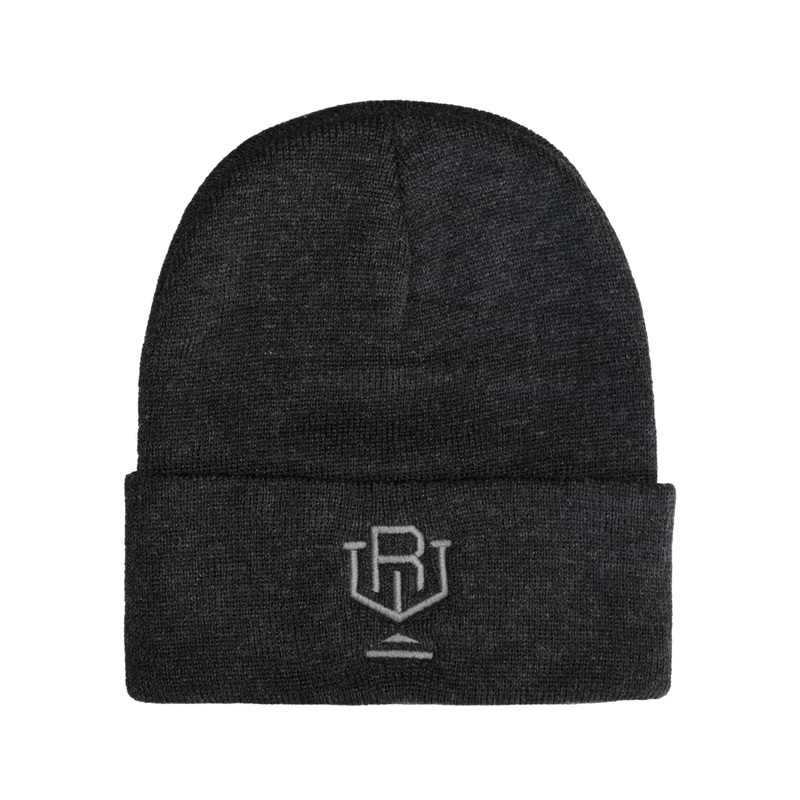 Icon Beanie (Charcoal x Gray)
