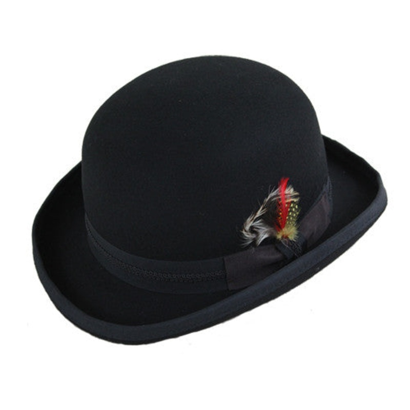 BOWLER HAT DANTE|Grey|Black|Wine