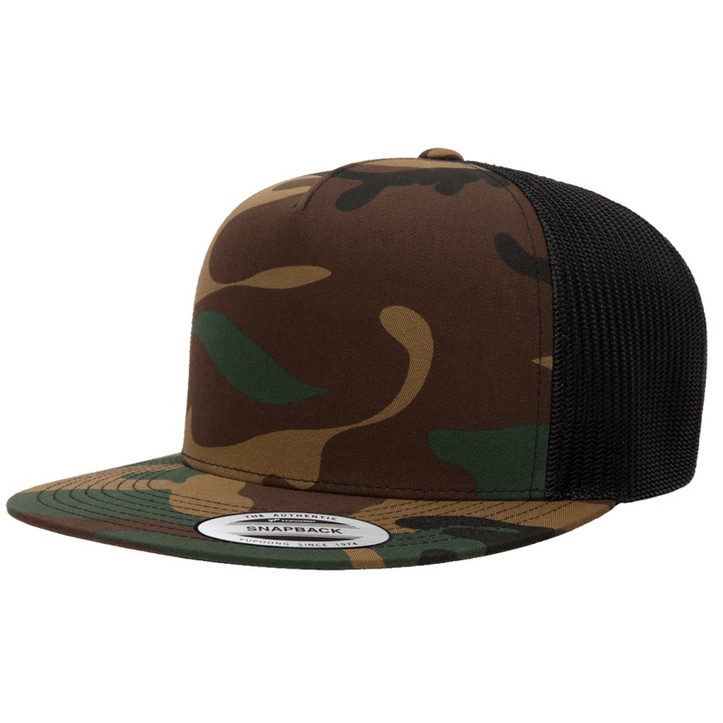 YP Classics 6006CA Classic Trucker Camo Cap