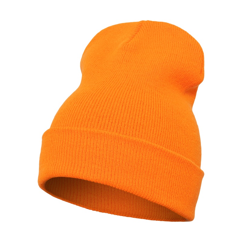 Yupoong Fold Up Beanie – Orange