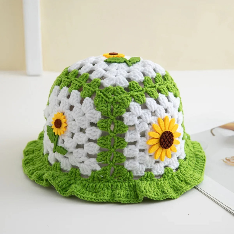 Bohemian Women’s Hand-Crocheted Fisherman Hat