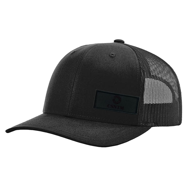The Center for the Study of New Testament Manuscripts   Patch Richardson R-Flex Trucker Hat Black