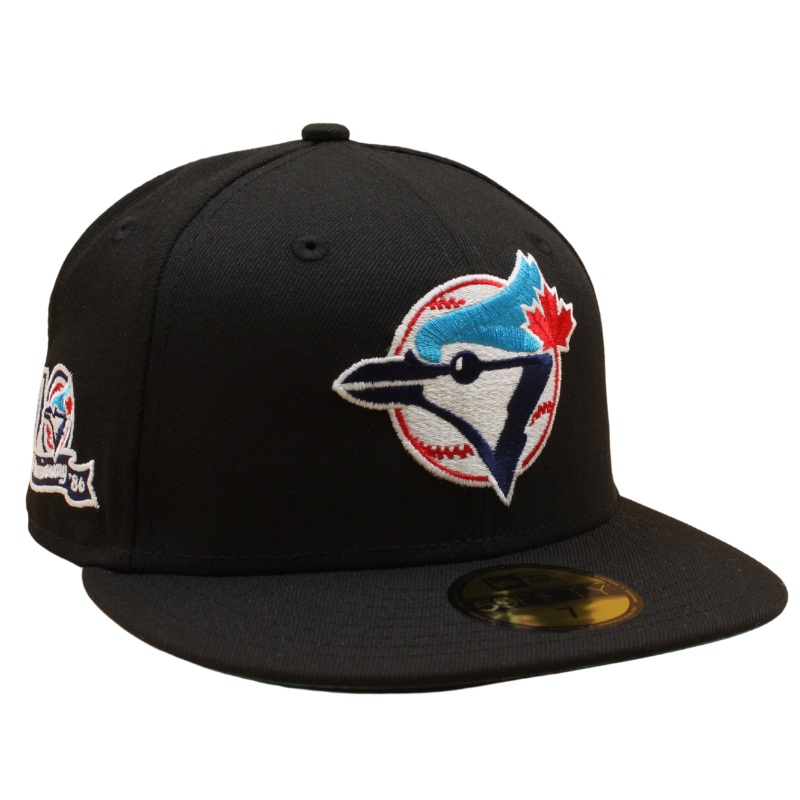 Toronto Blue Jays Cooperstown 59Fifty Fitted 10th Anniversary – Black/Teal