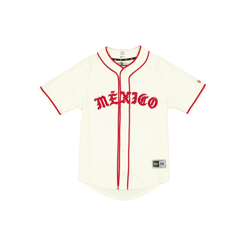 Born x Raised x Diablos Rojos del Mxico Chrome White Jersey