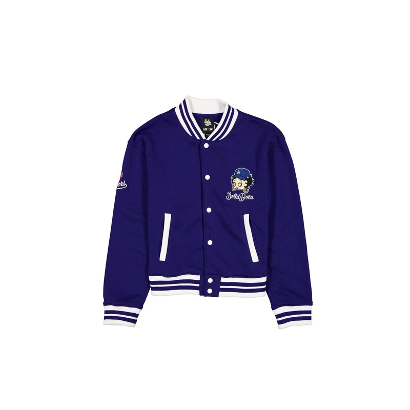 Bella Doa x Betty Boop x Los Angeles Dodgers Women’s Fleece Jacket