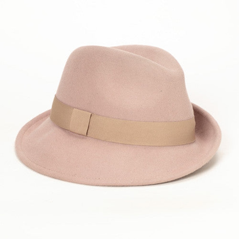 Asymmetry Felt Hat Nos|Beige|Black|Ash|Plum