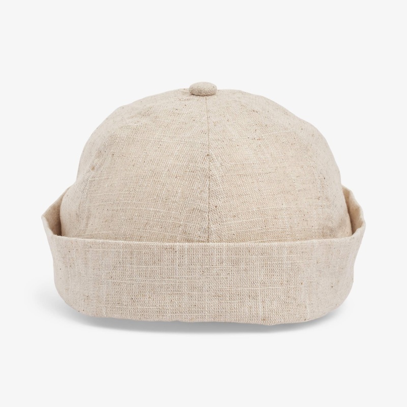 Upfront Nordic Headwear – AVALON Docker Cap – Off White