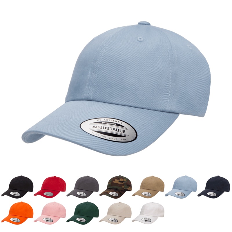Yupoong 6245CM Premium Dad Hat, Low Profile Cotton Twill Cap – YP Classics