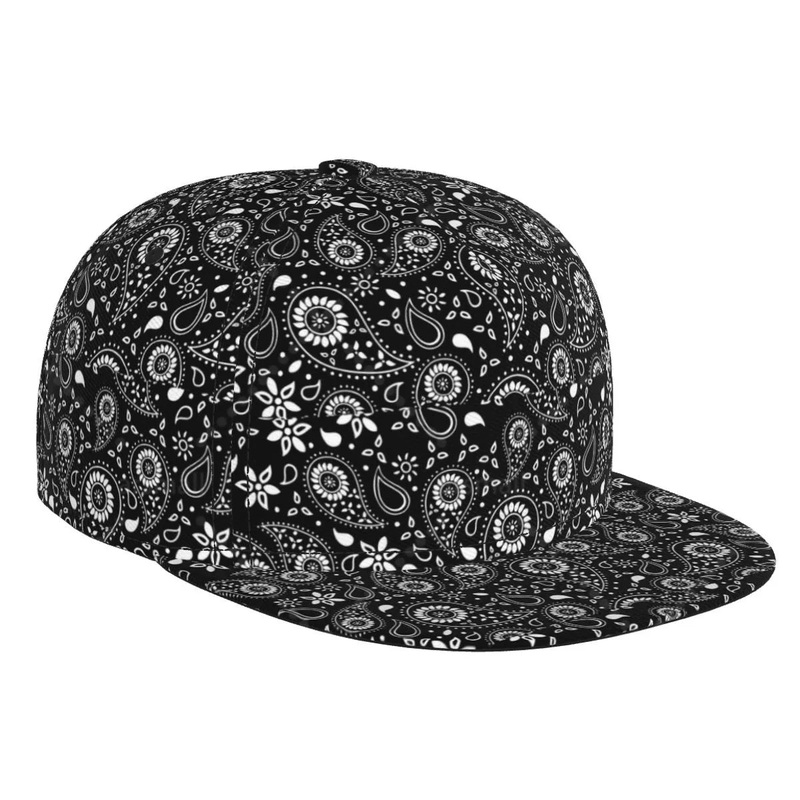 Bandana Paisley Pattern Baseball Cap For Men Women Snapback Hat