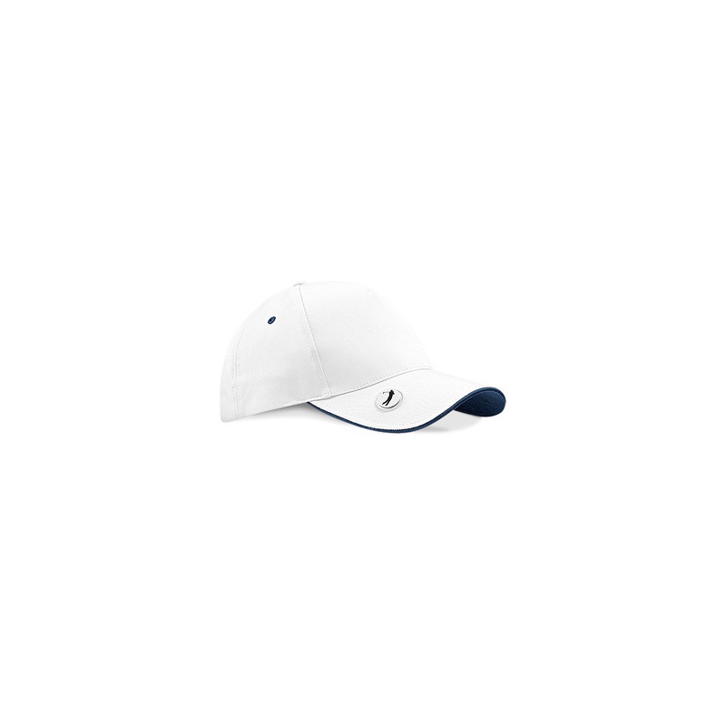 <span>Casquette Golf Pro-Style Blanc & Noir Coton- Beechfield</span>