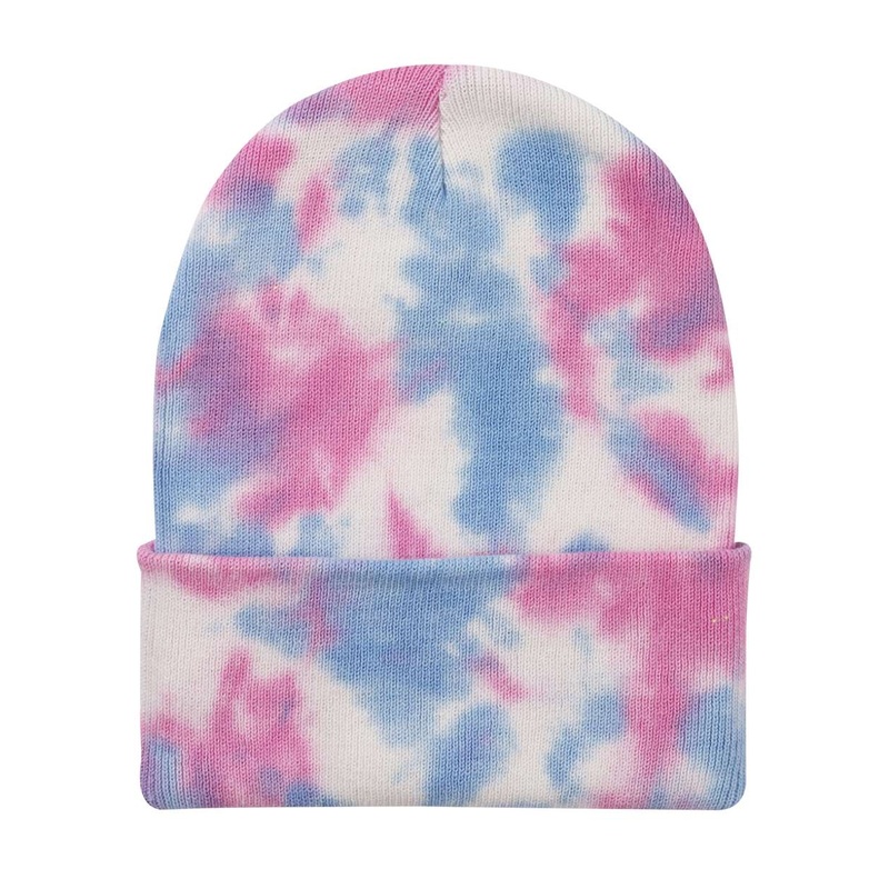 Sportsman SP412 – 12 Tie-Dyed Knit Cap, Tie Dye Beanie